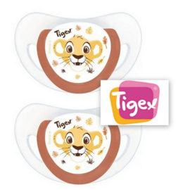 Tigex fopspenen  | 2 stuks | Disney baby- Simba - King Leeuw |