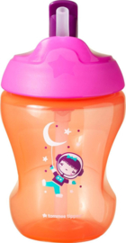 Tommee Tippee - Cup - Training Straw cup - girl- 230 ml- 7m+