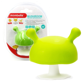 Mombella Bijtring Mushroom - groen- 3m+