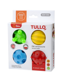 Tullo Sensorische textuur vormen - Set van 4- 0m+