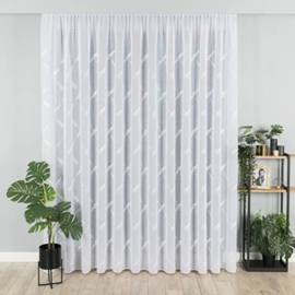 Markizeta Home Darla Gordijn 250 x 260 cm -  Klaar gordijn met tunnel en verborgen lussen - wit-