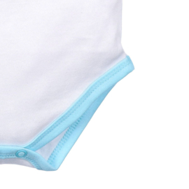 Nini- romper met korte mouwen - SUMMER FUN -  biologisch katoen