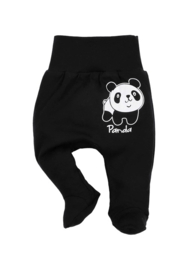 Nini - Broekje Panda - Met voetjes - 100% katoen
