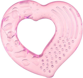 AKUKU Koelbijtring met Ice gel, 3+ m Roze