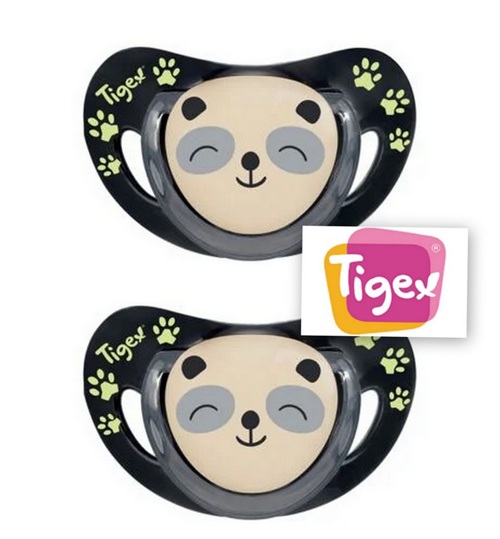 Tigex   fopspen, 2 stuks, Smart Night- Physio, panda