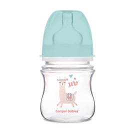 Canpol Babies | EXOTIC ANIMALS | Easy Start |  Anti-Koliek babyfles |  0m+  |  120 ml