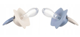 Canpol Babies PURE COLOR Set symmetrische siliconen fopspenen , 2 stuks |