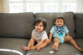 Dr Brown's - Slabetje Met Bijtring - Baby slabbetjes bandana stijl
