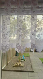 Jacquard vitrage 300x 60 cm - Gordijnen - Curtains - Jacquardgordijnen-