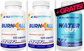 ALLNUTRITION | 2× Burn4All Extreme + Water Out GRATIS |
