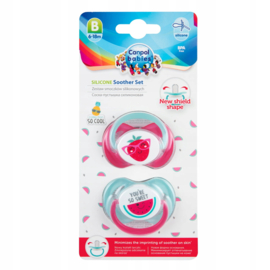 Canpol So Cool fopspenen 2 st. set