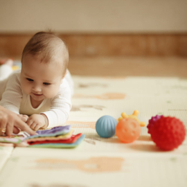 Bacioland Sensorische textuurballen - Set van 5- 6m+