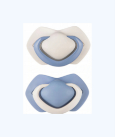 Canpol Babies PURE COLOR Set symmetrische siliconen fopspenen , 2 stuks |