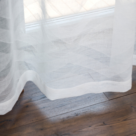 Markizeta Home Gilda Gordijn 250 x 260 cm -  Klaar gordijn met tunnel en verborgen lussen - wit-