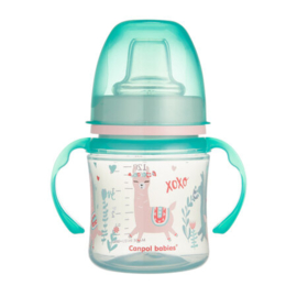 Canpol Babies |  EasyStart |  Siliconen Trainingsbeker  | 120ml  | PP |  EXOTISCHE DIEREN | 6m+