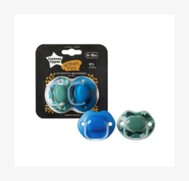 Tommee Tippee, URBAN STYLE, Fopspeen, 6-18 m, 2 st.