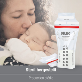 NUK | Breast Milk Bag | zakje moedermelk bewaren |  25 stuks |