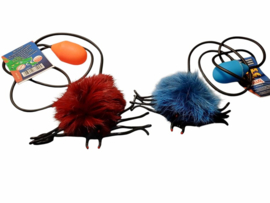 Tullo - Springende  Spinen - Interactief Speelgoeden (Set van 2- rood en blauw))
