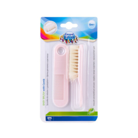 Canpol  Babies babyborstel en kam met zachte, natuurlijke haren, 0m+