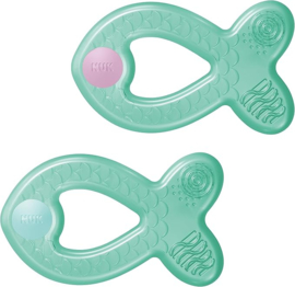 NUK |  Extra Cool Bijtring met Koelend en Massage Effect | vanaf 3 Maanden| 1 Stuk,|