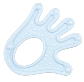 Canpol Babies |  transparante elastische bijtring |  3m+ |  blauw |