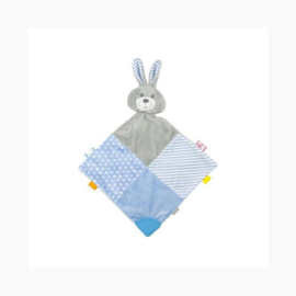 Baby Mix | Knuffeldoekje |   blauw |  konijn |  0m+ |