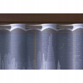 Wisan - Nisa - Jacquard vitrage 300 x 90 cm  - Gordijnen - jacquardvitrage - Curtains - Jacquardgordijnen-