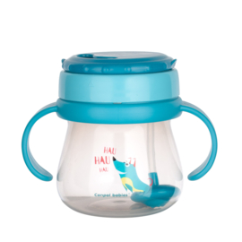 Canpol Babies  | Innovative Cup met Flip-top Rietje |  250ml |  9m+ |