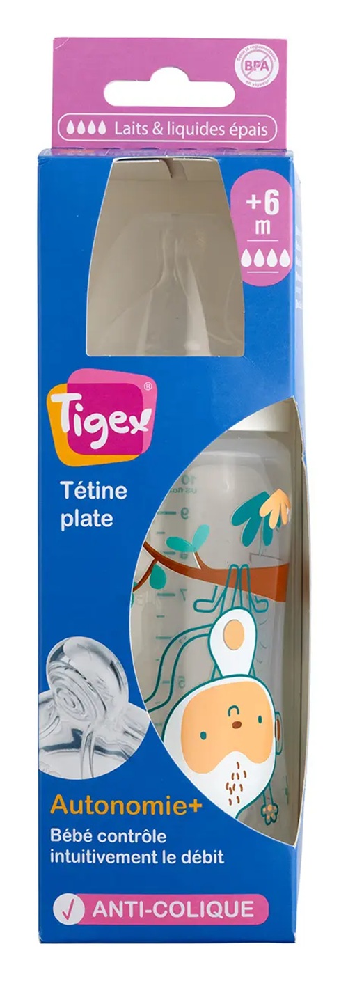 Tigex | AUTONOMIE + | baby fles | 300 ml |  +6 m |