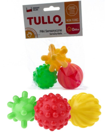 Tullo Sensorische textuurballen - Set van 3- 0m+