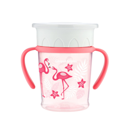 Canpol Babies JUNGLE   babybeker 360° 270ml - 6m+
