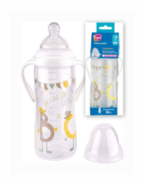 Tigex | TRANSITION+ babyfles 360ml met handvatten |  +6m |