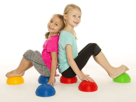 Tullo | halve oefenballen| massage halfrond |  16 cm