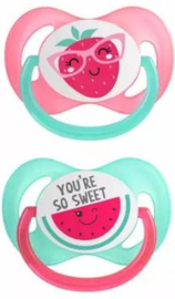 Canpol So Cool fopspenen 2 st. set