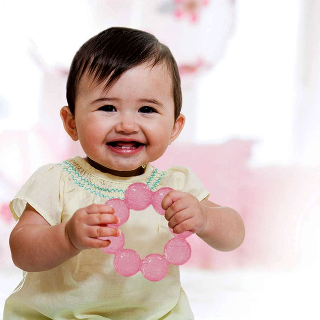 Infantino |  Roze  Waterbijtring | 0-36 m|