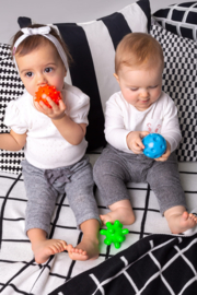 Tullo | Sensorische ballen | zonder gat | Set van 4  | 0m+ 0+ maanden