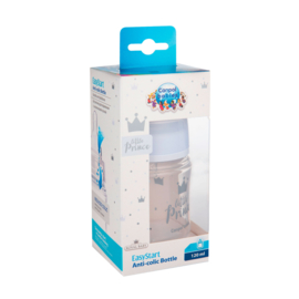 Canpol Babies | Little Prince |  Easy Start Anti-Koliek babyfles | blauw |  0m+ |  120ml |