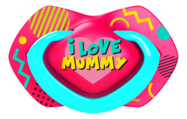 Canpol Babies Neon Love fopspenen 2 st. set