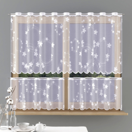 Wisan - Olena - Jacquard vitrage 300 x 90 cm  - Gordijnen - Curtains - Jacquardgordijnen-