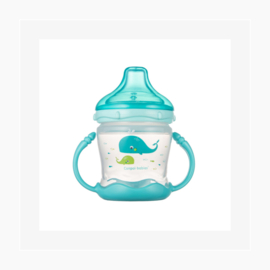 Canpol Babies  Love& Sea Antilekbeker Siliconen Tuit groen-  180ml -9m+