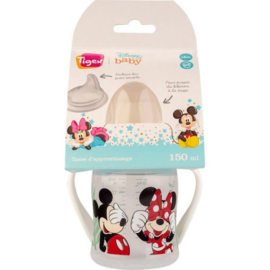 TIGEX  | Disney Baby Mickey&Minnie | Drinkbekers |  Mok - Zachte tuit |  150 ml | 6m+ |