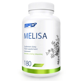 SFD |  Melisa 200 mg – 180 tabletten | Natuurlijk Supplement voor Ontspanning, Stressvermindering & Goede Nachtrust |