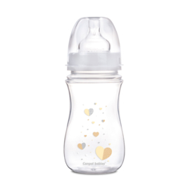Canpol Babies NEWBORN BABY (beige) Easy Start Anti-Koliek babyfles 3m+, 240 ml