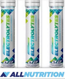 ALLNUTRITION ELECTROLYTES | modern isotonic drink | effervescent tablets | 3 x 20 bruistabletten