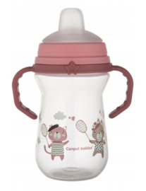 Canpol Babies | BONJOUR PARIS |   babybeker met siliconen tuit  | First Cup |  250ml | 6 m+