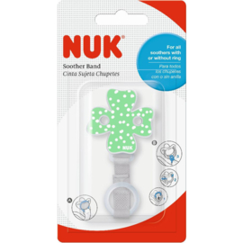 NUK |   fopspeenclip | groen |