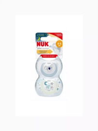 NUK  Light Star Day&Night fopspenen, 2st. set