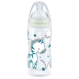 Tigex | TRANSITION+ |  Babyfes 300ml |  Fosforescerende nacht |  silicon speen 0-6 m |