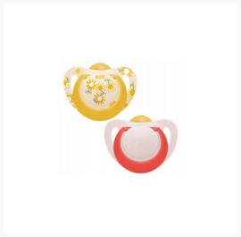NUK Star latex  fopspenen 2st. set  | 18-36 maanden |