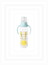 Tigex Haas,  geel/ turkoois - babyfles air control  -  330 ml